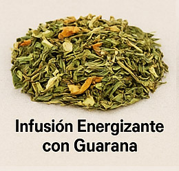 Infusión Energizante con Guaraná